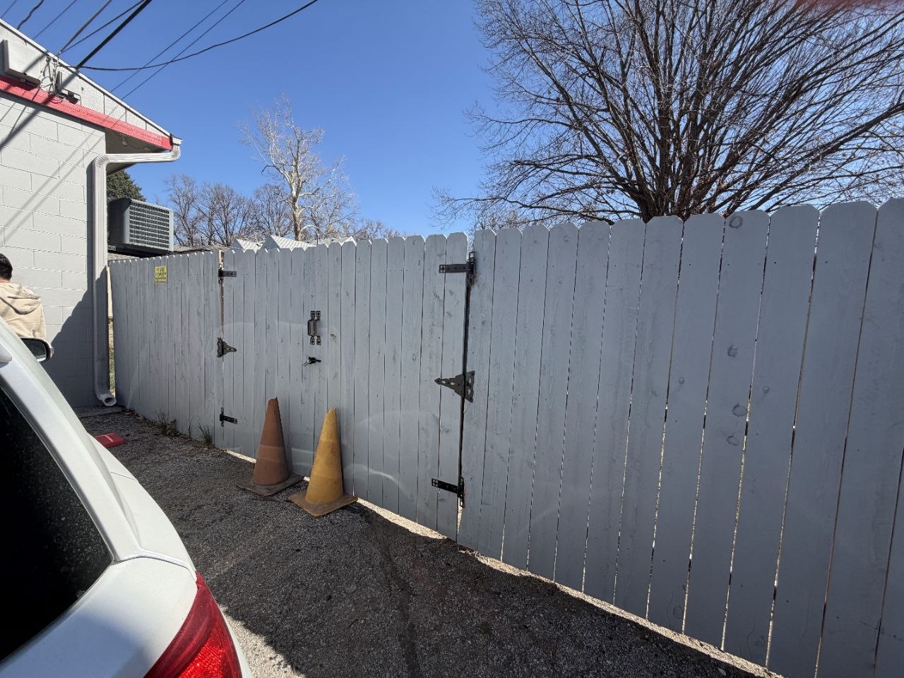 Privacy Fence — Rehab & Repaint